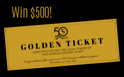 Win $1000 with an SSNL Golden Ticket!